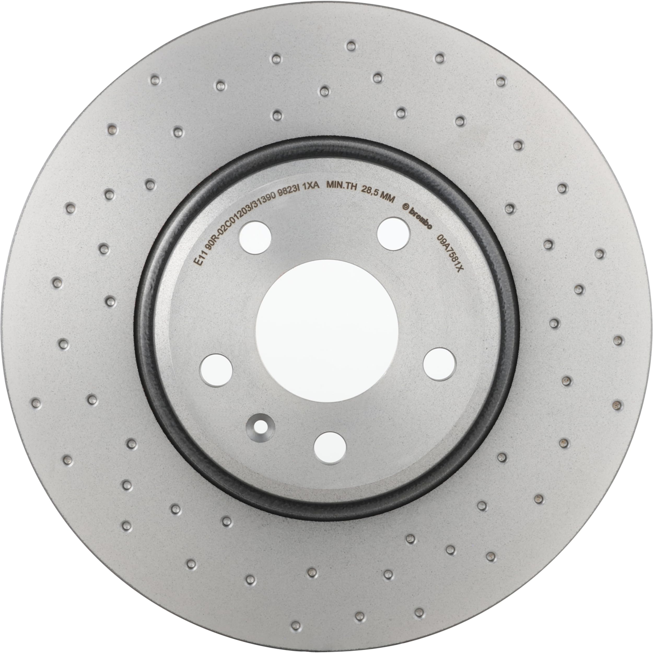 BREMBO 09.A758.1X discos de freno