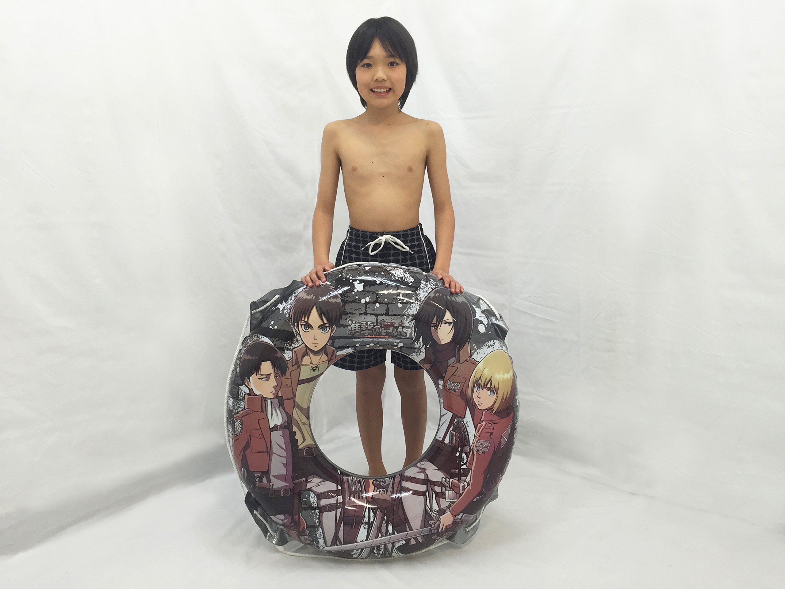 Amazon | 進撃の巨人 浮き輪 直径90cm | 浮き輪 | おもちゃ