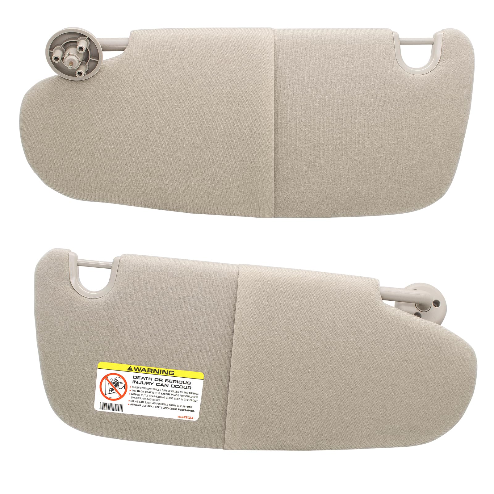Alette Parasole Auto Per Dodge Per Ram 1500 2500 3500 2002-2009 Visiera parasole lato conducente sinistro 1CT11TL2AA Aletta Pantina Parasole