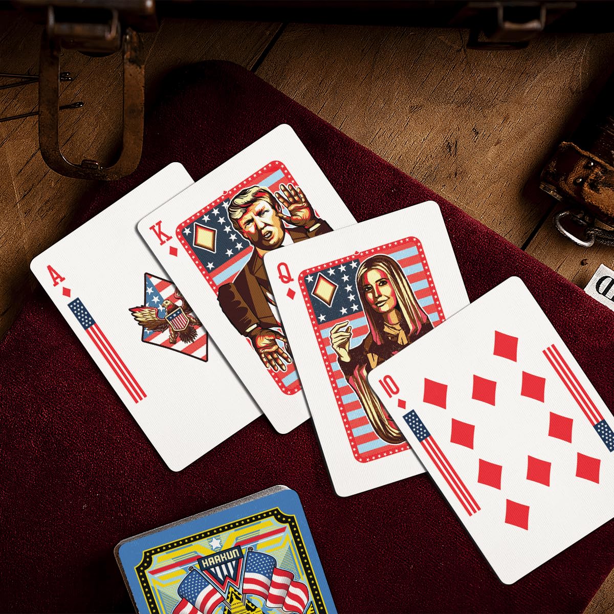 Amazon.com: HAAKUN Trump Power Playing Cards Trump Family Poker