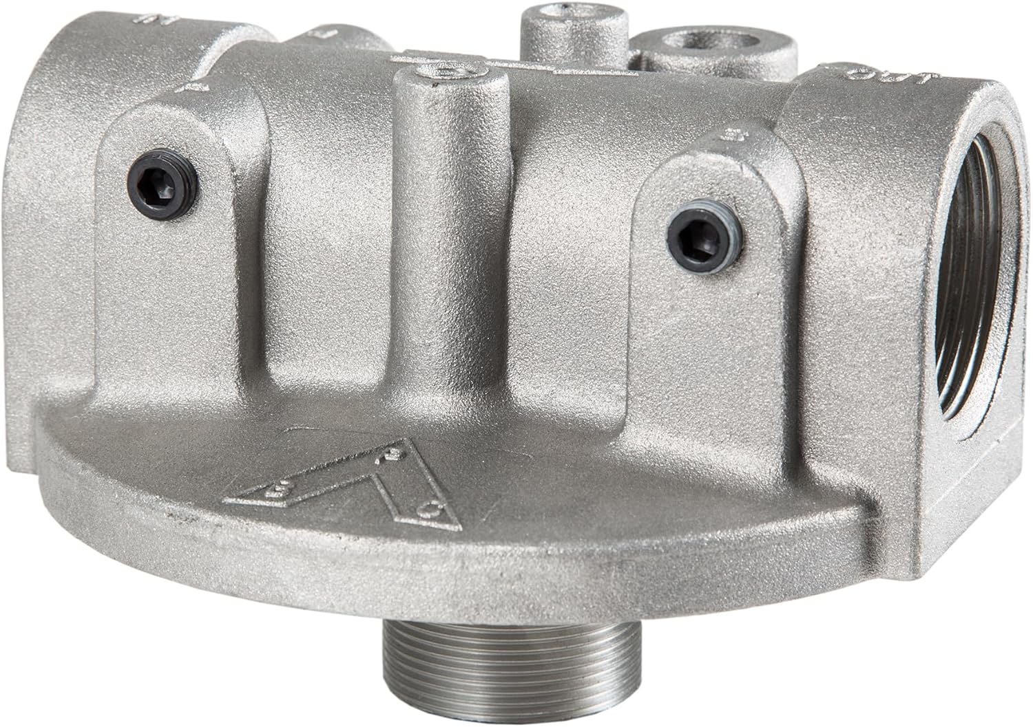 Buyers Products FH225 Return Line Filter Head ONLY, 50 GPM, 1-1/4 Inch NPT/25 PSI Bypass, Truck Hydraulic Accessories