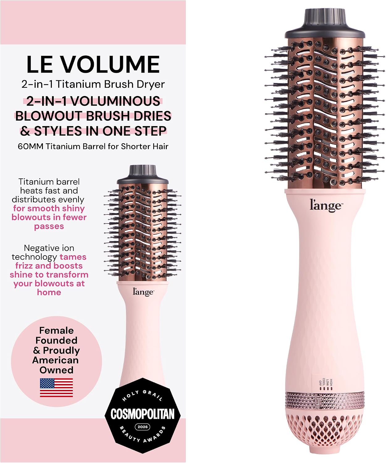 Lange Hair Le Volume Blow Dryer Brush