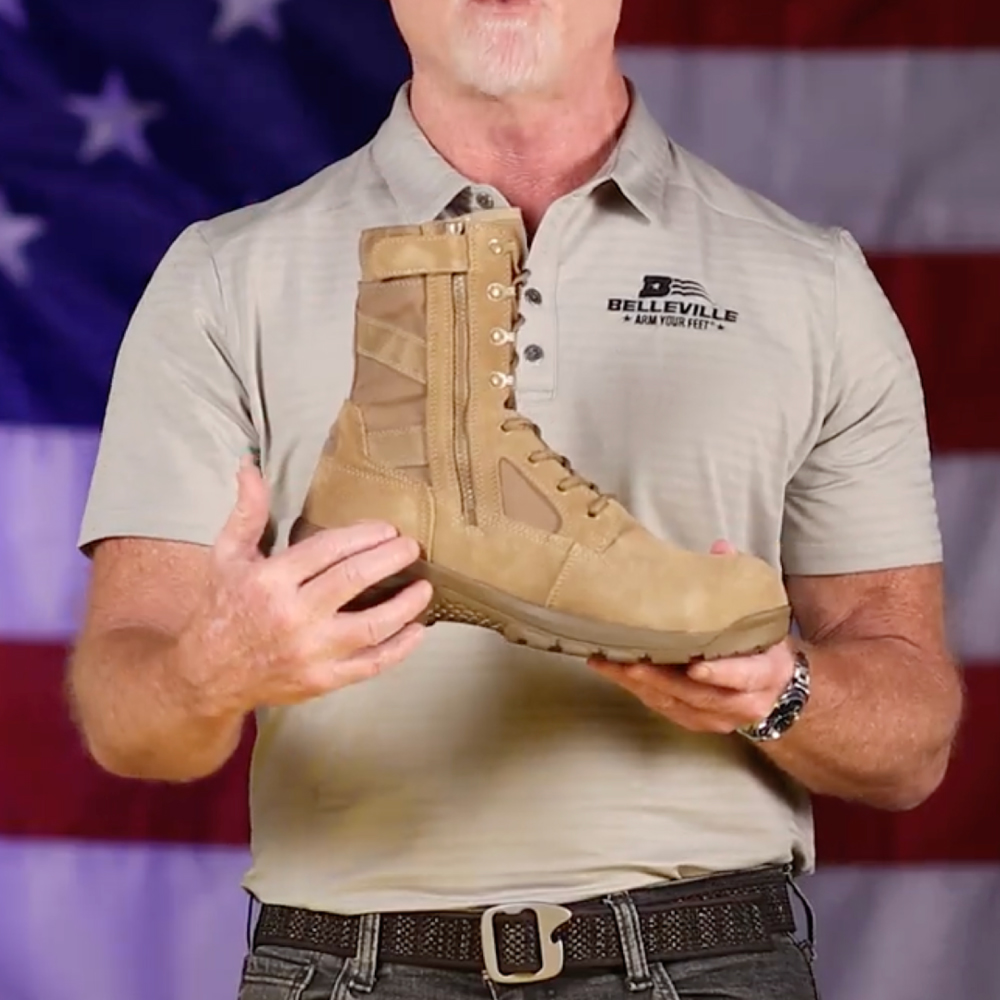 Amazon.com: Belleville Composite Toe Tactical Boot - Side Zip for