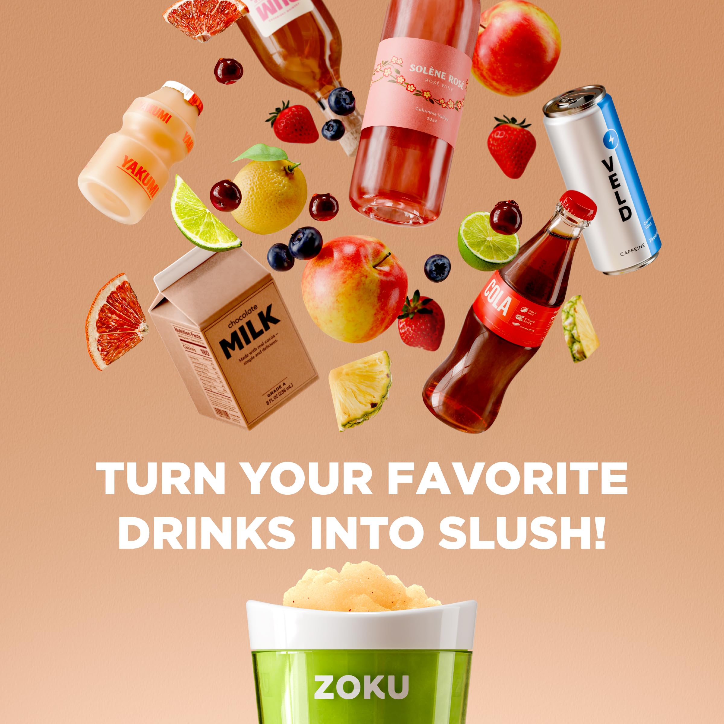 shizu です₊⁎⁺˳✧༚ Amazon.com: ZOKU Original Slush and Shake Maker, Compact Make and