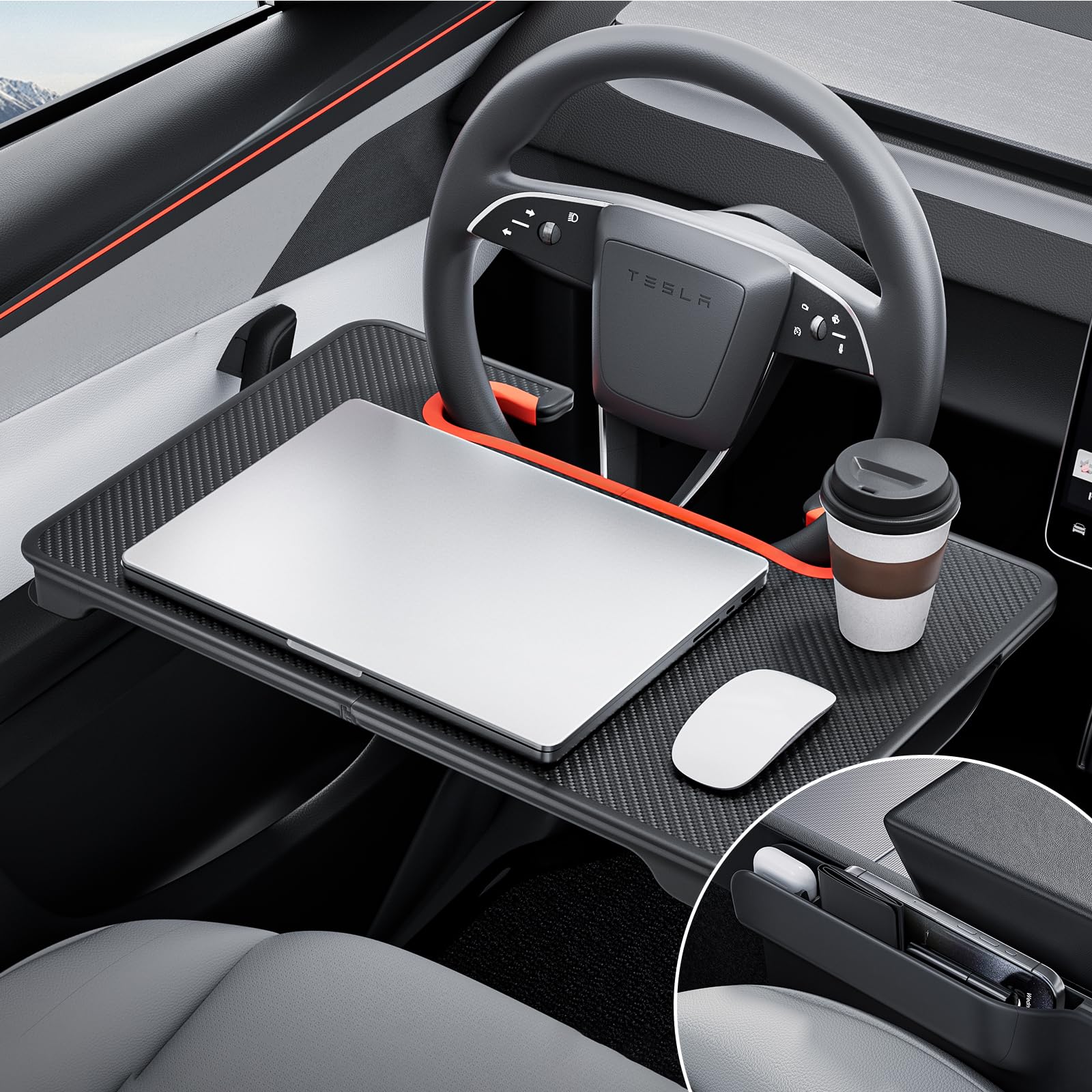 YONZEE 2in1折りたたみ式 車ハンドルテーブル ハンドルデスク 車隙間ク Amazon | YONZEE 2in1折りたたみ式 車ハンドルテーブル ハンドルデスク