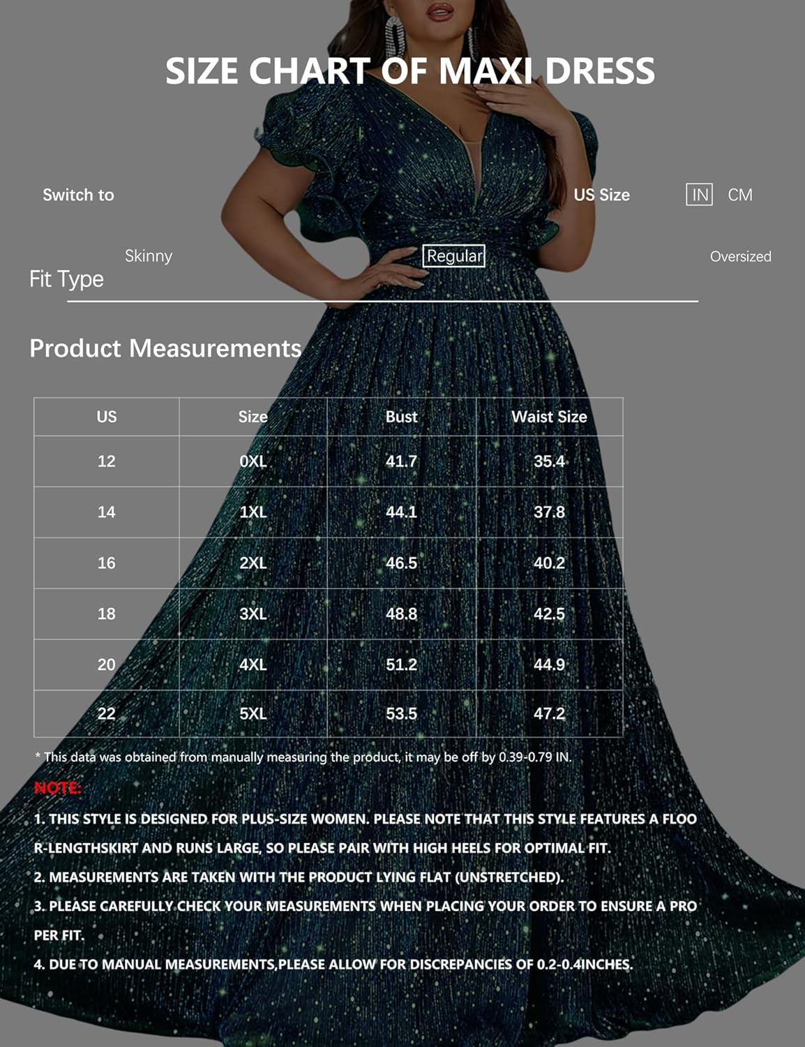 Women Plus Size Wedding Guest Summer Long Prom Dress A Line Elegant Formal Evening Party Cocktail Bridesmaid Gown - Image 6