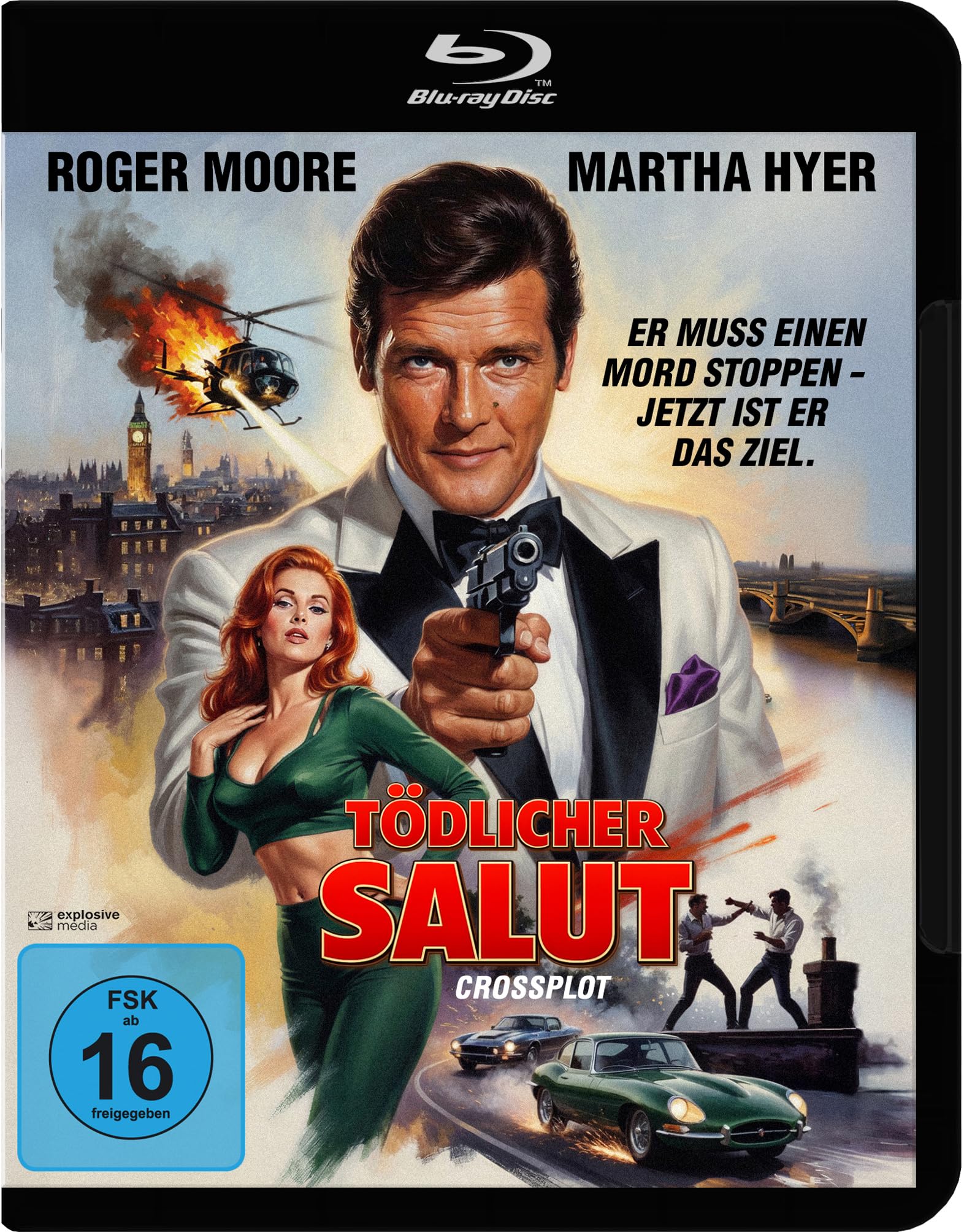 Tödlicher Salut Blu-ray edición alemana para cinéfilos que buscan películas descatalogadas