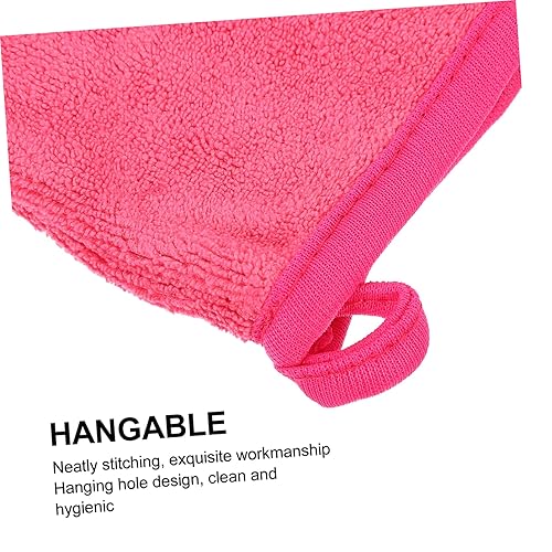 Miniatura 8 de FRCOLOR Guantes de limpieza facial 4 unids limpieza de las yemas de los dedos removedor de maquillaje profundo toallitas fibra microfibra guantes de