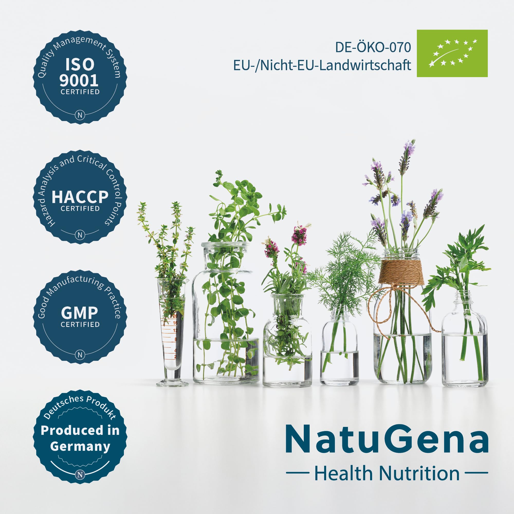 NatuGena Oregano- & Schwarzkümmelöl, 550 mg Schwarzkümmelöl, 150 mg Oreganoöl, 120 mg Carvacrol, vegane Kapseln ohne Gelatine, linolsäurehaltig, 90 Kapseln für 90 Tage