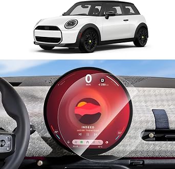 SKTU 2PCS for 2025 2026 Mini Cooper Accessories Screen Protector for 2025+ Mini Cooper/Countryman 9.4-Inch Navigation [High Clarity, Anti-Scratch&Glare] 2025 2026 Cooper Countryman Accessories