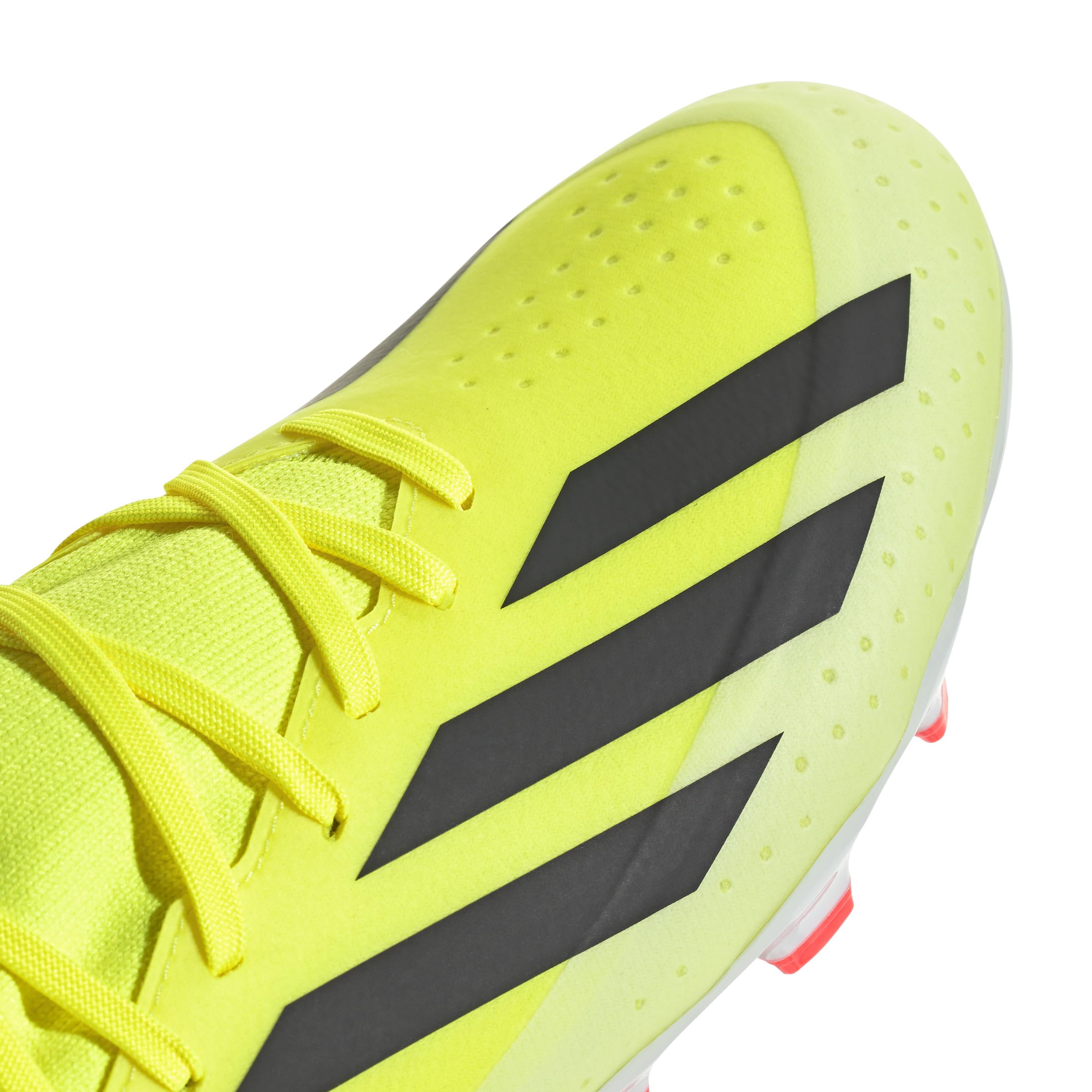 adidas Uniseks X Crazyfast League Multi-Ground Boots, Solar yellow/Core black/Cloud white, 44 2/3 EU