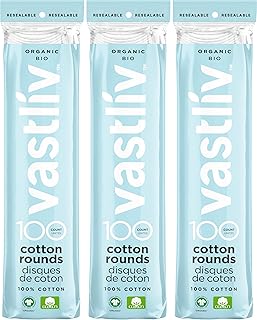 Almohadillas desmaquillantes redondas de algo...