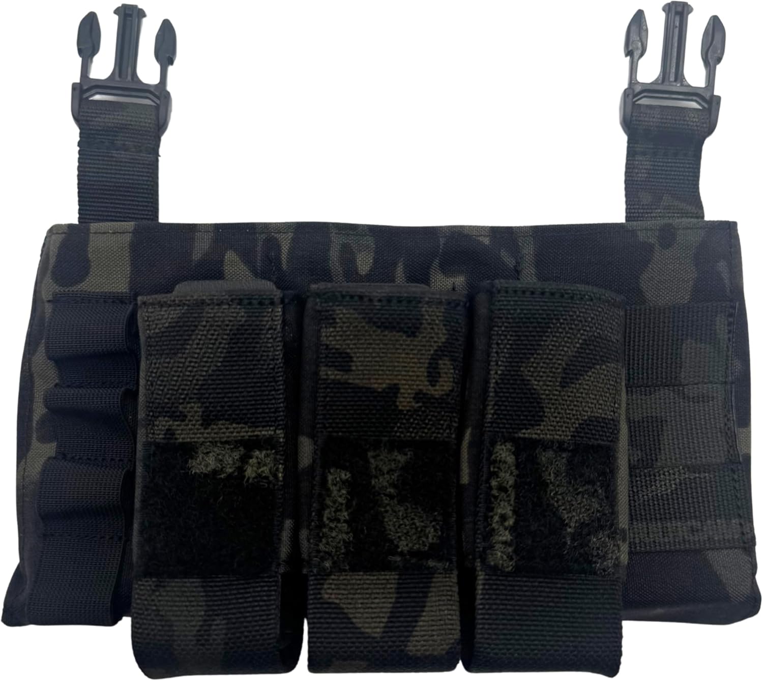 MOLLE Triple Mag Pouch – 5.56 Rifle, Pistol & Shotgun Shells Tactical Magazine Panel