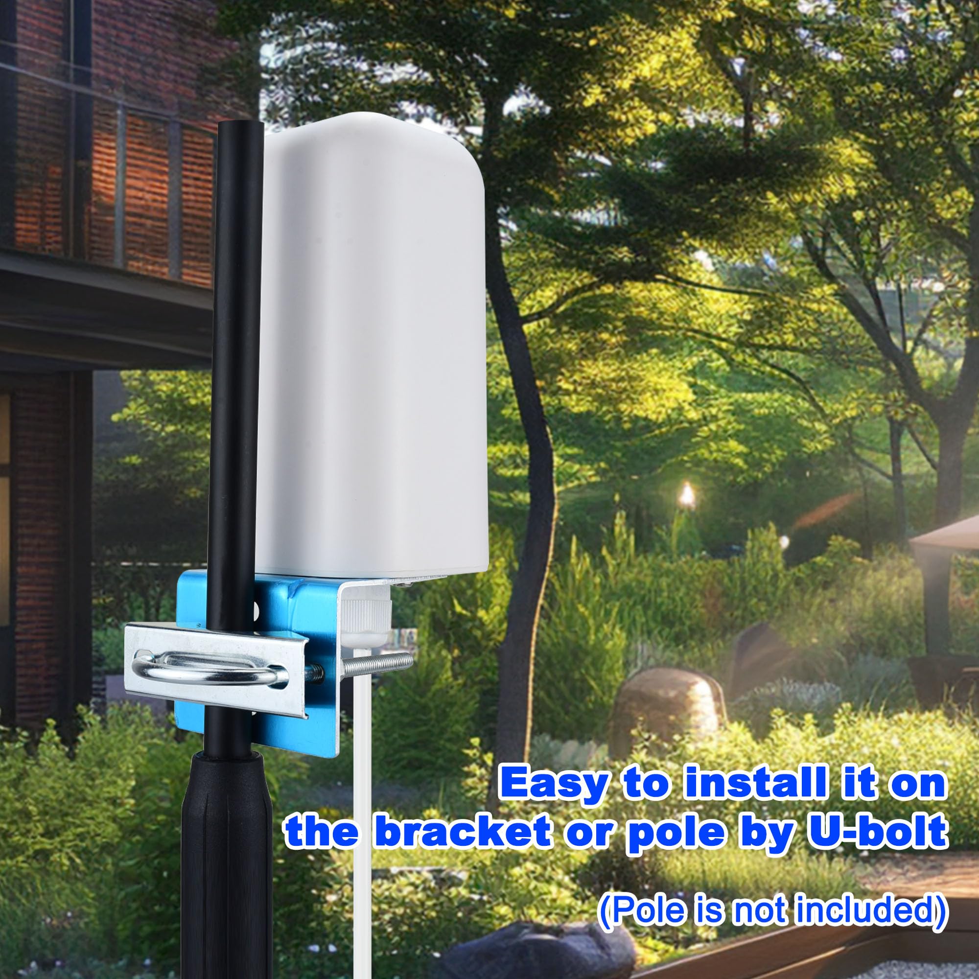 Antenne 5G Extérieur 10dBi 600-6000 MHz SMA mâle 5M für Router | Antenne 4G LTE Directionnelle mit Câble RG58 pour Routeurs, Modems, Gateways, CPE, Außenanwendungen.