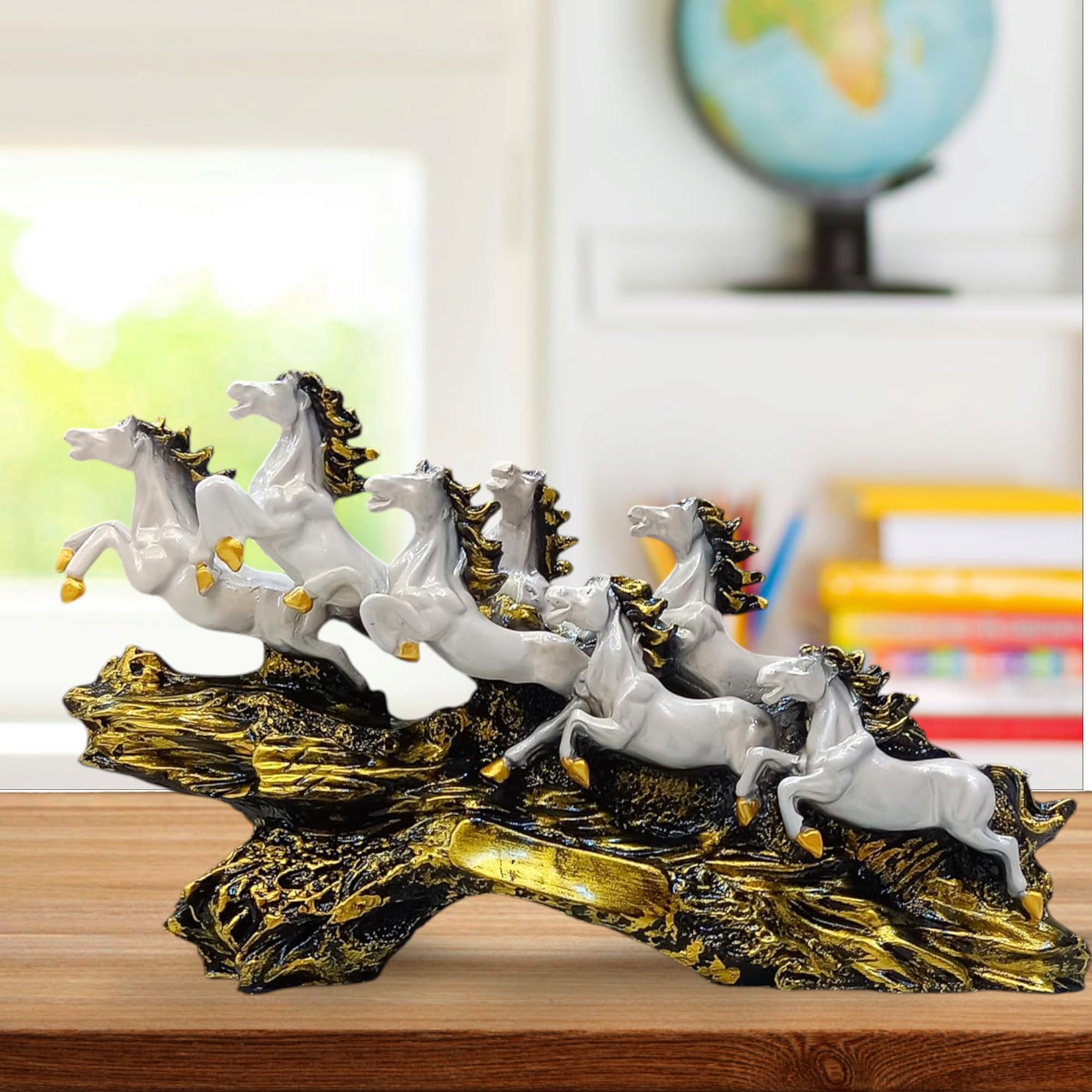 Buy Hanu Creations Presents The Majestic Seven Horses (45 CM Long