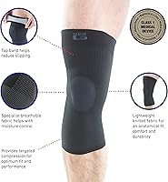 Vista 2 de Neo-G Rodillera para uso diario, deportes, buena para esguinces, tensiones, músculos débiles, rodilleras para hombres y mujeres, flujo de aire