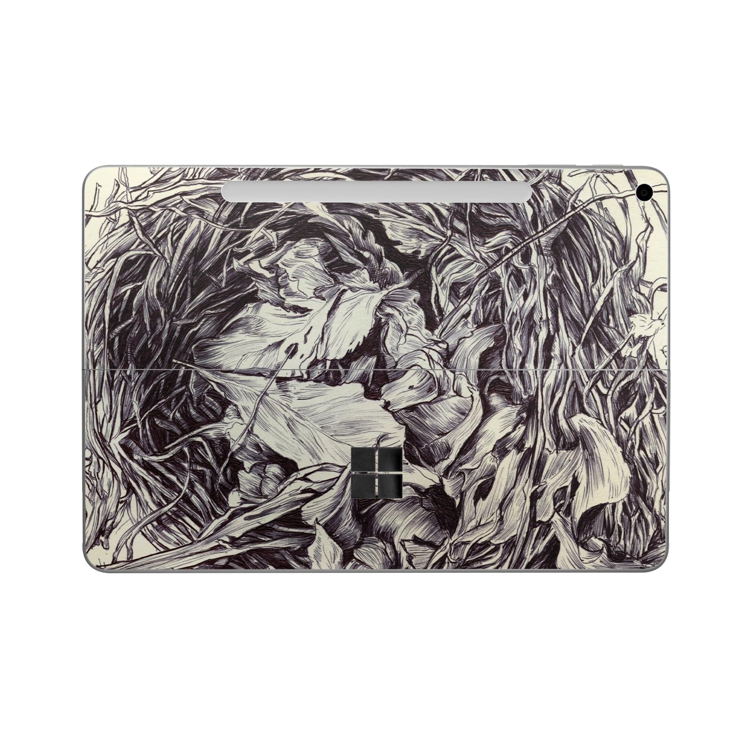 Tablet Skin Compatible with Microsoft Surface Pro 12" (2025) - Nest Sketch - Premium 3M Vinyl Protective Wrap Decal Cover - Easy to Apply | Crafted in The USA by MightySkins