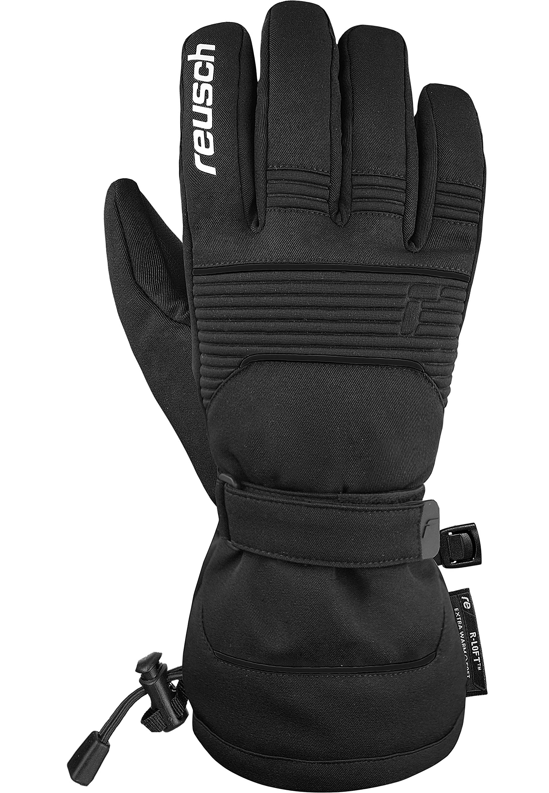 Reusch Męskie rękawice Crosby R-tex Xt z wodoodporną membraną, przyjemnie ciepłe rękawiczki narciarskie, sportowe rękawiczki śniegowe, zimowe