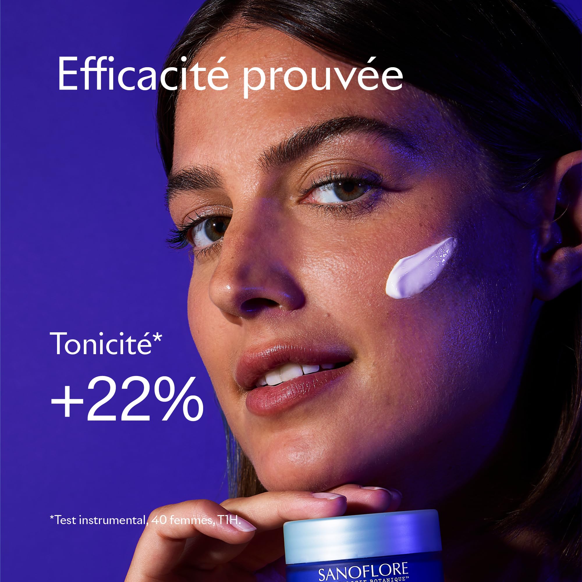 Sanoflore Merveilleuse Crème Liftante Anti-rides, Soin de Jour Anti-âge Certifié Bio, avec Rétinol Vegan et Peptides de Lin