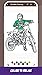 Dirt Bike Coloring Book