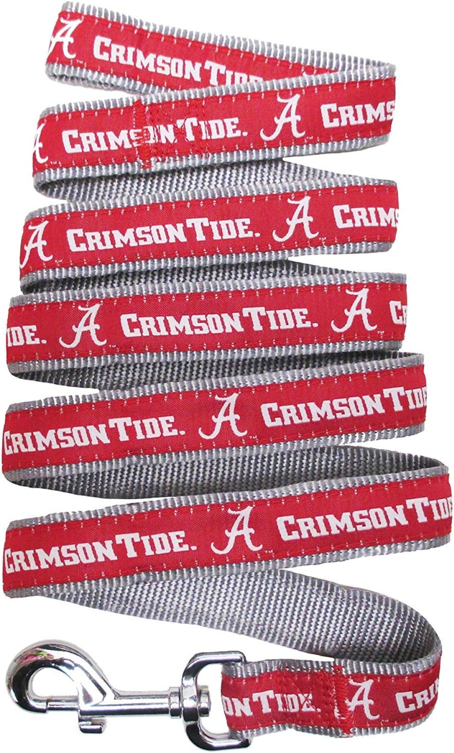 NCAA PET String, Small, Alabama Crimson Tide, Dog String, Shiny & Colorful String for Dogs & Cats Licensed by the NCAA, Old Version