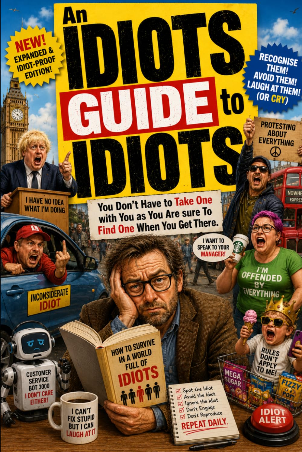 AN IDIOT’S GUIDE TO IDIOTS: You Don’t Have to Take One with You as You Are sure To Find One When You Get There