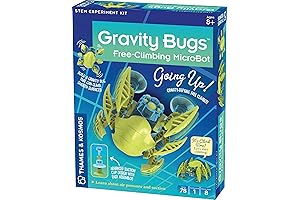 Gravity Bugs: Explore STEM Physics with Free-Climbing MicroBots