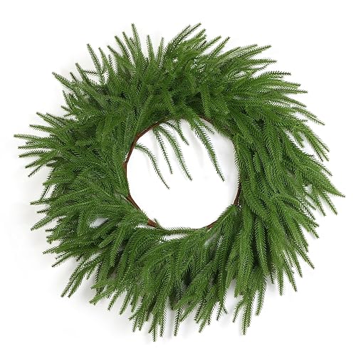 Dremisland 60cm Corona di Natale per Porta Pino di Norfolk