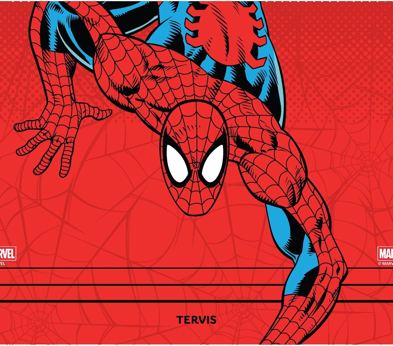 Tervis Venture Water Bottle Marvel - Spider Man Spidey Web Crawler Triple Insulated Tumbler Travel Cup Keeps Drinks Cold & Hot, 36oz, Stainless Steel - Image 2