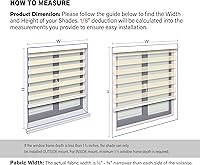 Vista 7 de Jogney Persianas enrollables motorizadas con control remoto (persianas de ventana) con batería recargable incorporada. Smart Home compatible