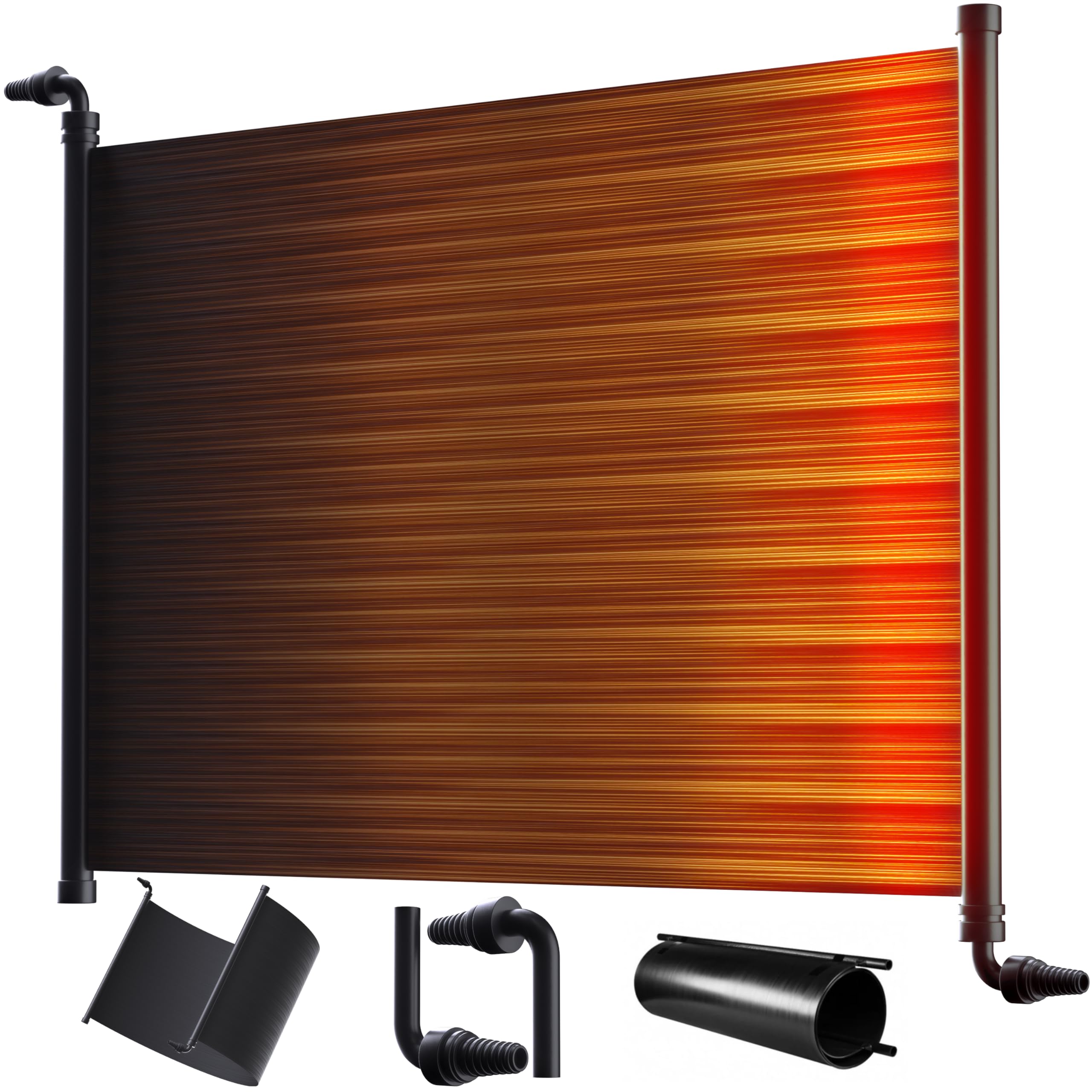 Mata solarna, wymiary 300 x 120 cm, do ciepłej wody w basenie