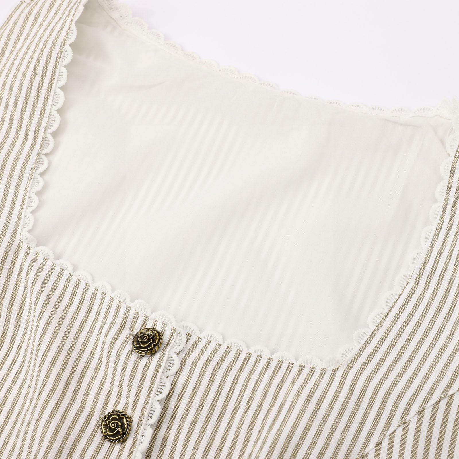 Dirndl-Komplettsets Übergröße Trachtenkleid Dirndel Elegant Lang Trachten Dirndl Mit Bluse Spitze Trachtenrock Schlicht Midi Trachtenbluse Reissverschluss Vorne Schürze Dress Modern Oktoberfest