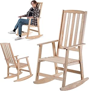 Outsunny metalen schommelstoel, relaxstoel, tuinmeubel, comfortabel