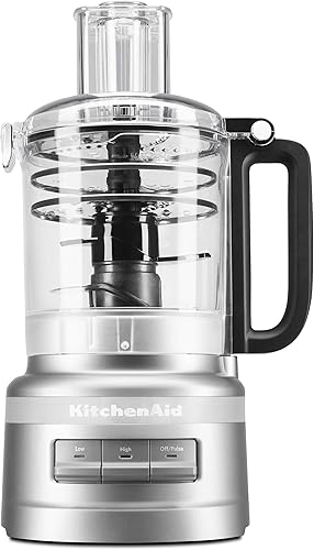 KitchenAid KFP0919ER 9 Cup Plus Procesador de alimentos rojo imperio renovado