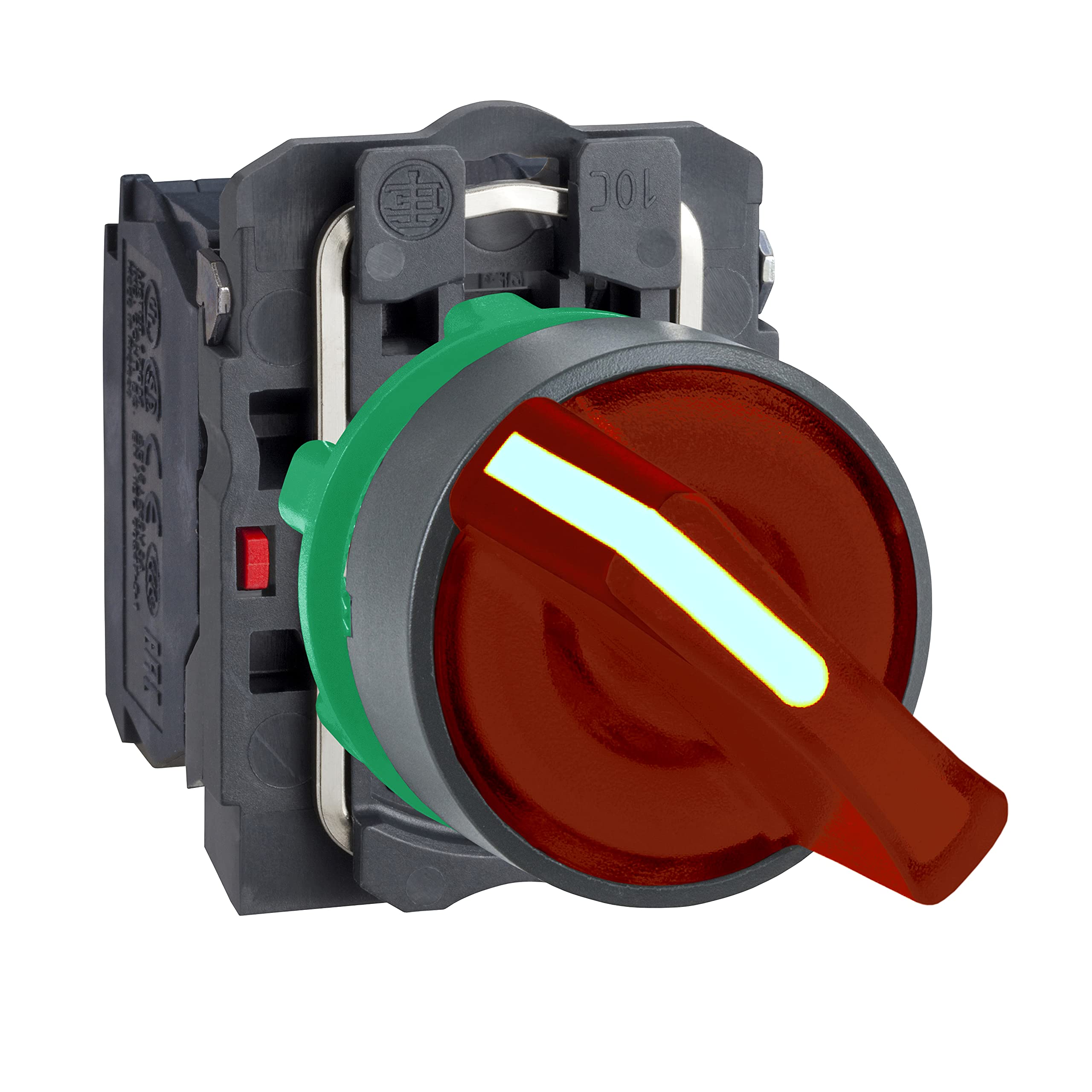 SEL LUM LED 230V NA NC bouton indicateur rouge et commutateur de tableau électrique