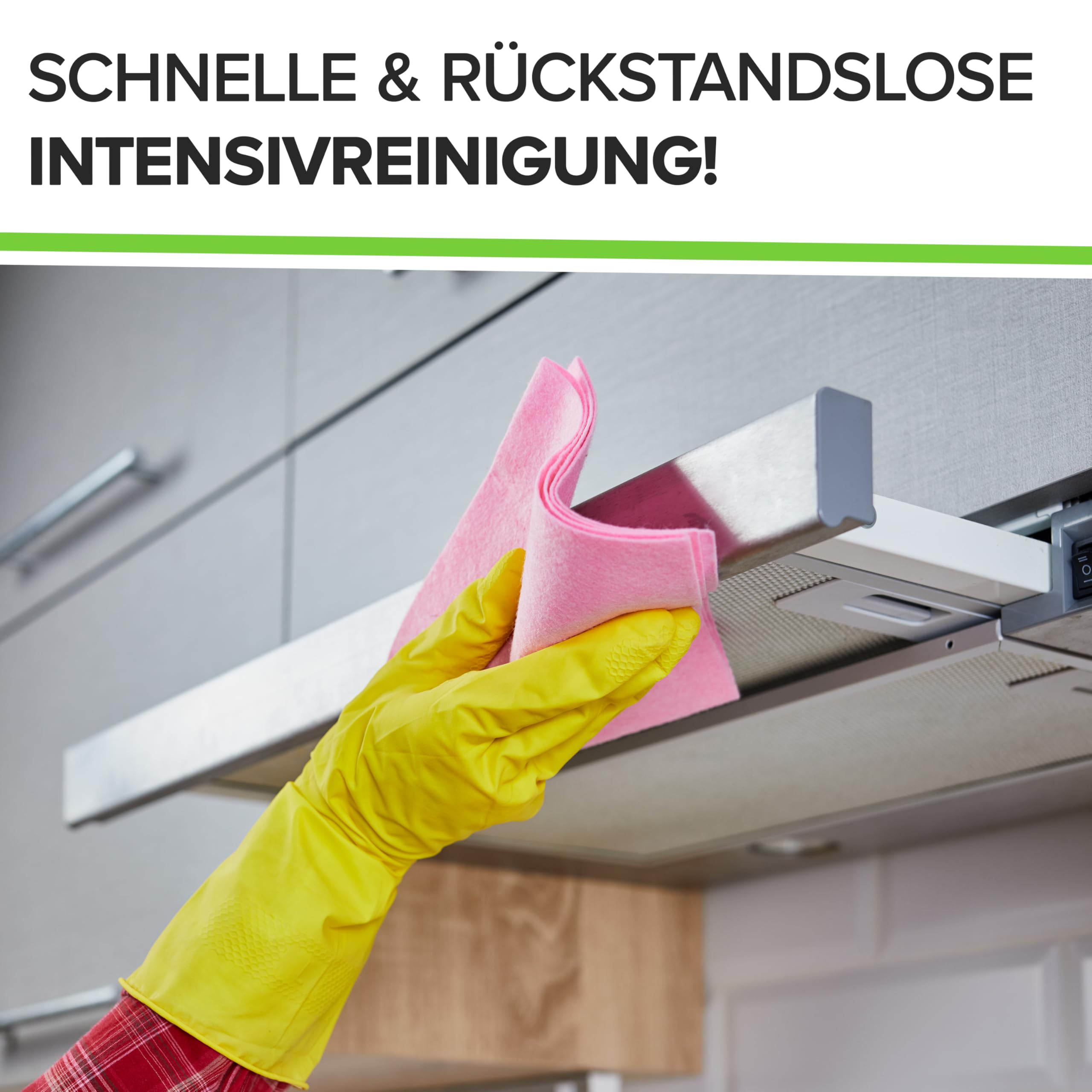 Hocheffektiver Edelstahl Reiniger flüssig 5L – Kraftvoller Edelstahlreiniger Küche & Küchenfronten – Edelstahlpflege Küche & Grill Edelstahl