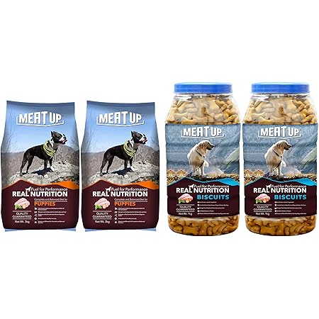 meat up dog biscuits