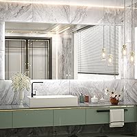 Vista 1 de TETOTE - Espejo retroiluminado para baño con luz, botón táctil regulable y función antivaho (horizontal o vertical)