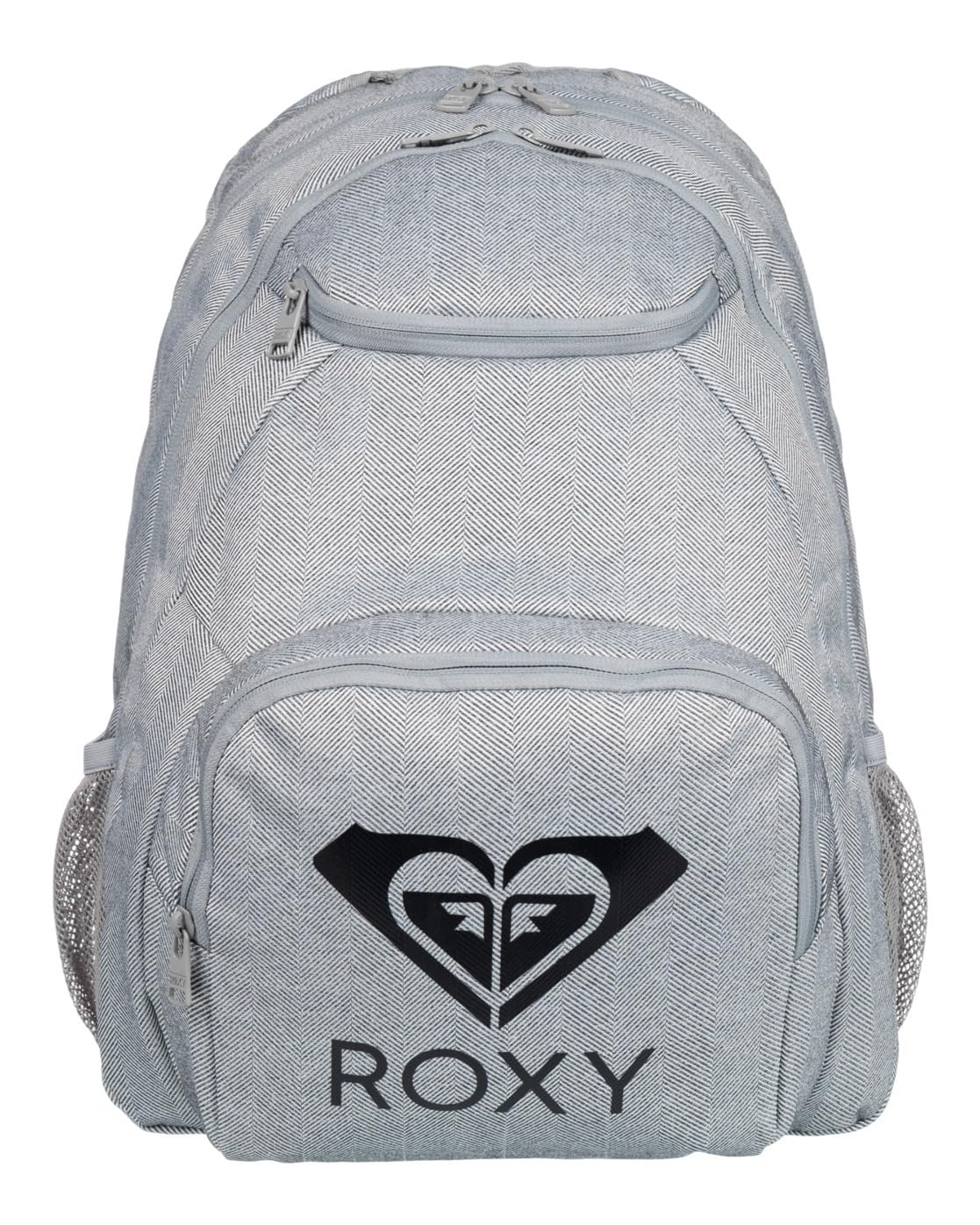 Roxy Womens Shadow SWELL SOLID Logo Backpack, Heritage Heather