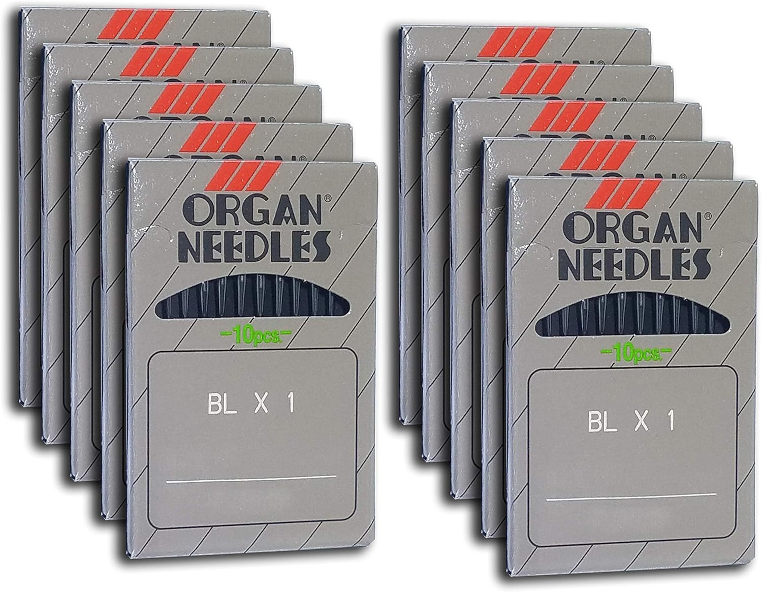 100 Organ Ball-Point BLX1 Portable Serger Needles for Babylock Bernette (14 BP (Metric 90))