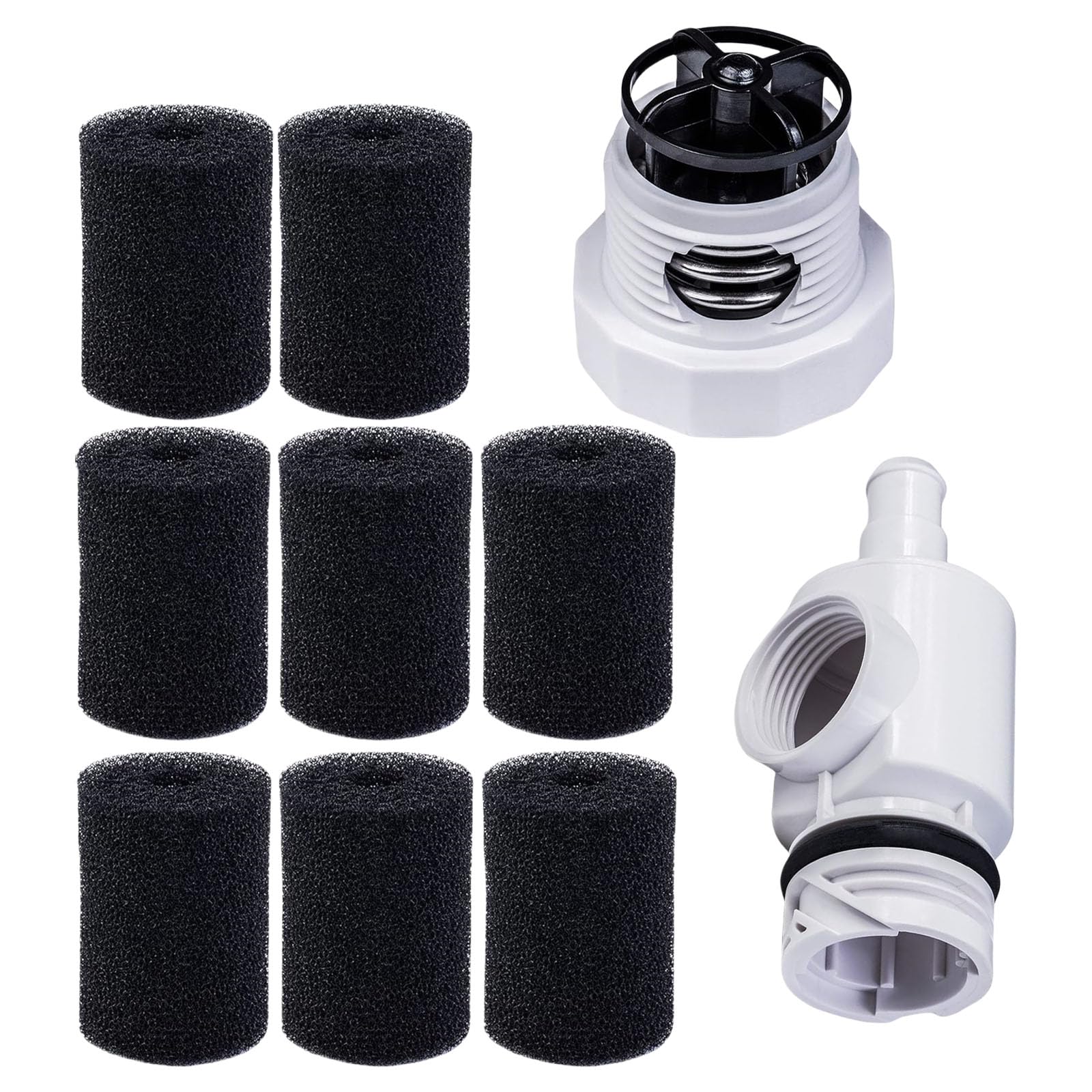 TFAOYS Pressure Valves Replacement Set Quick Connecting Pool Fittings Suitable for 180 280 380 Models Quick Connects Pool Fittings