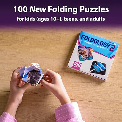 Miniatura 4 de FOLDOLOGY 2 - Domina los pliegues (Paquete de expansión). Juego de rompecabezas de origami para preadolescentes, adolescentes y adultos. 100