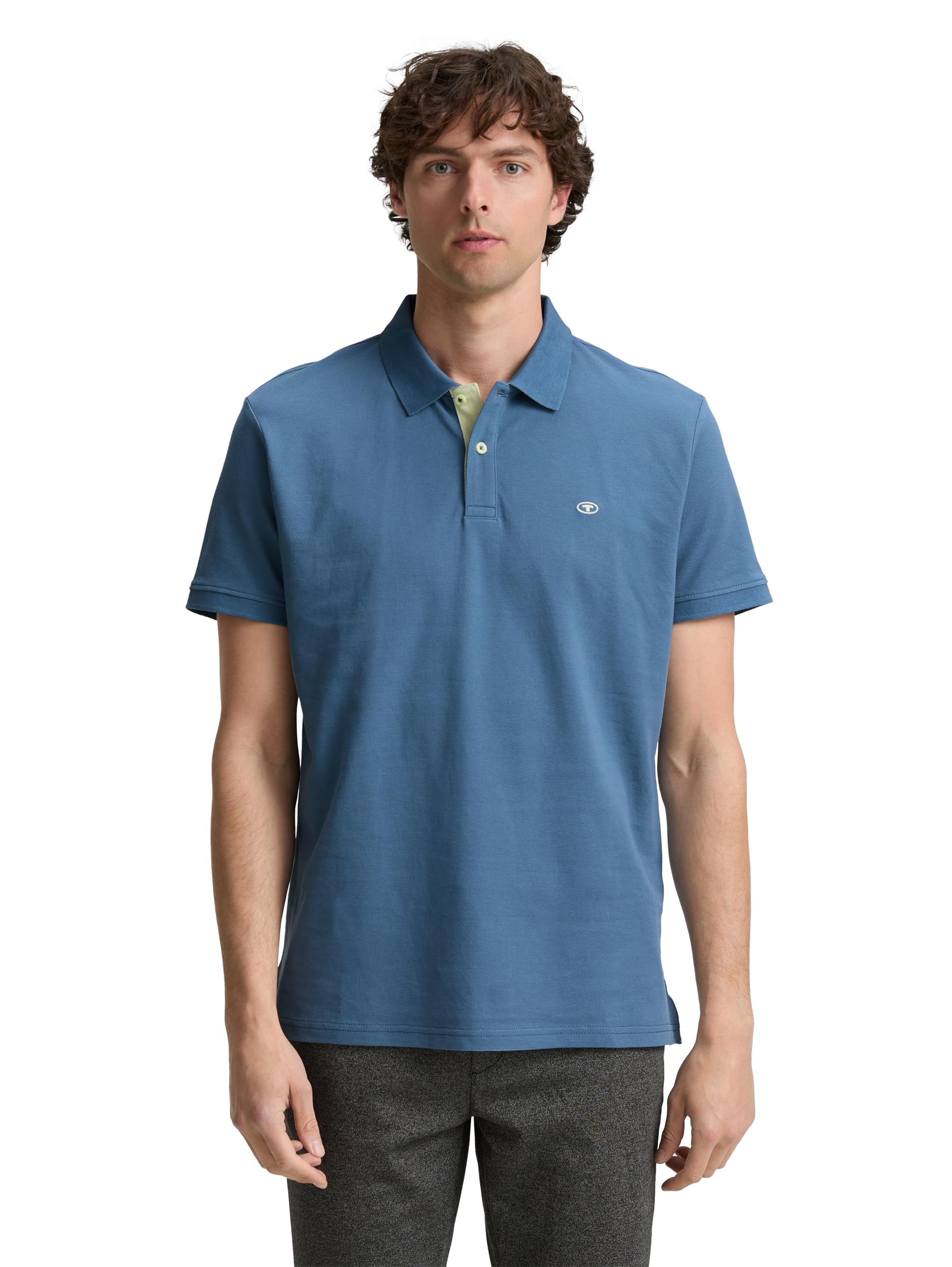 TOM TAILOR Herren Basic Piqué Poloshirt