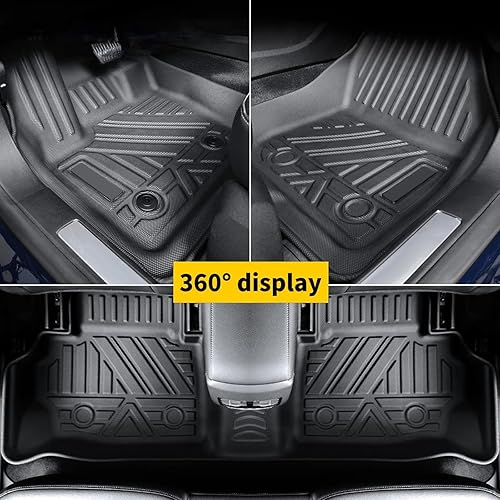 Miniatura 10 de AOMSAZTO Alfombrillas para Ford Fusion 2017-2020, Lincoln MKZ 2017-2020, revestimientos de piso de ajuste personalizado para protección para todo