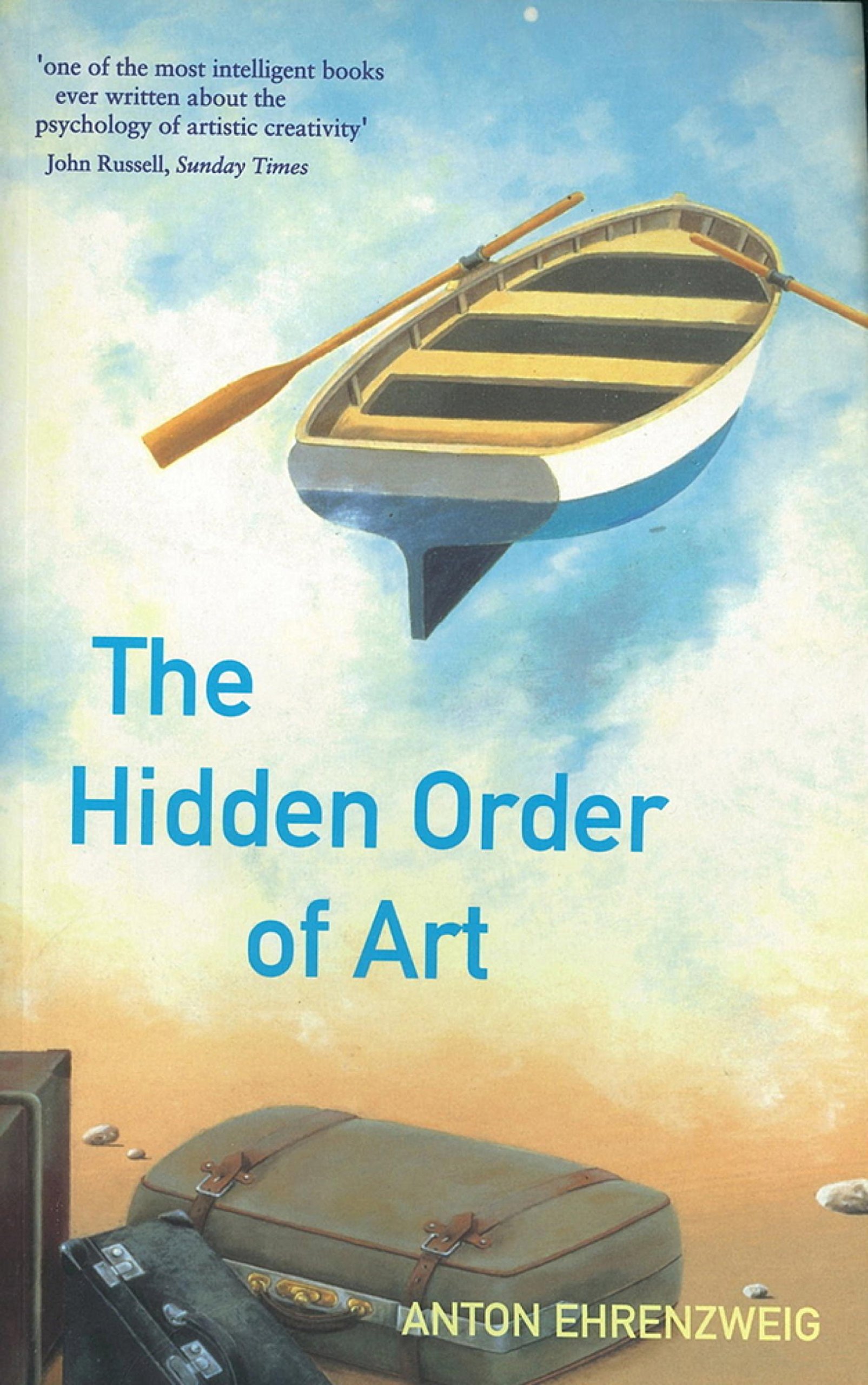 Livre The Hidden Order Of Art psychologie de l'imagination artistique édition anglais