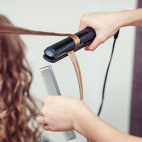 Miniatura 3 de Styling Gear Peine de dientes anchos resistente al calor, peineta para peluquería y estilista, sin estática, para alisar el cabello, peine para