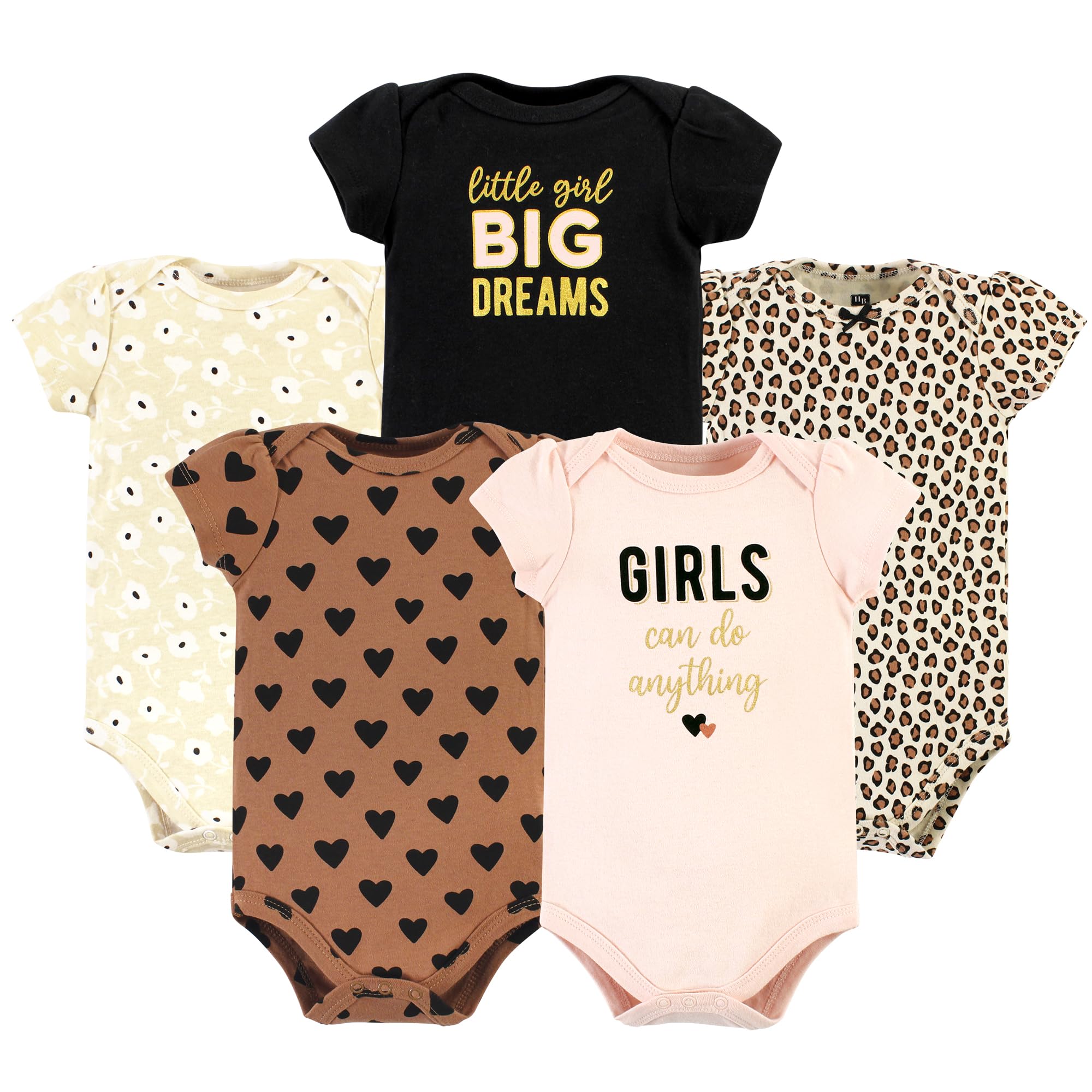 Hudson baby Body unisex Baby Hudson baby unisex de algodón para bebé, león valiente, 18-24 mesesHudson baby unisex de algodón para bebé, león valiente, 18-24 meses