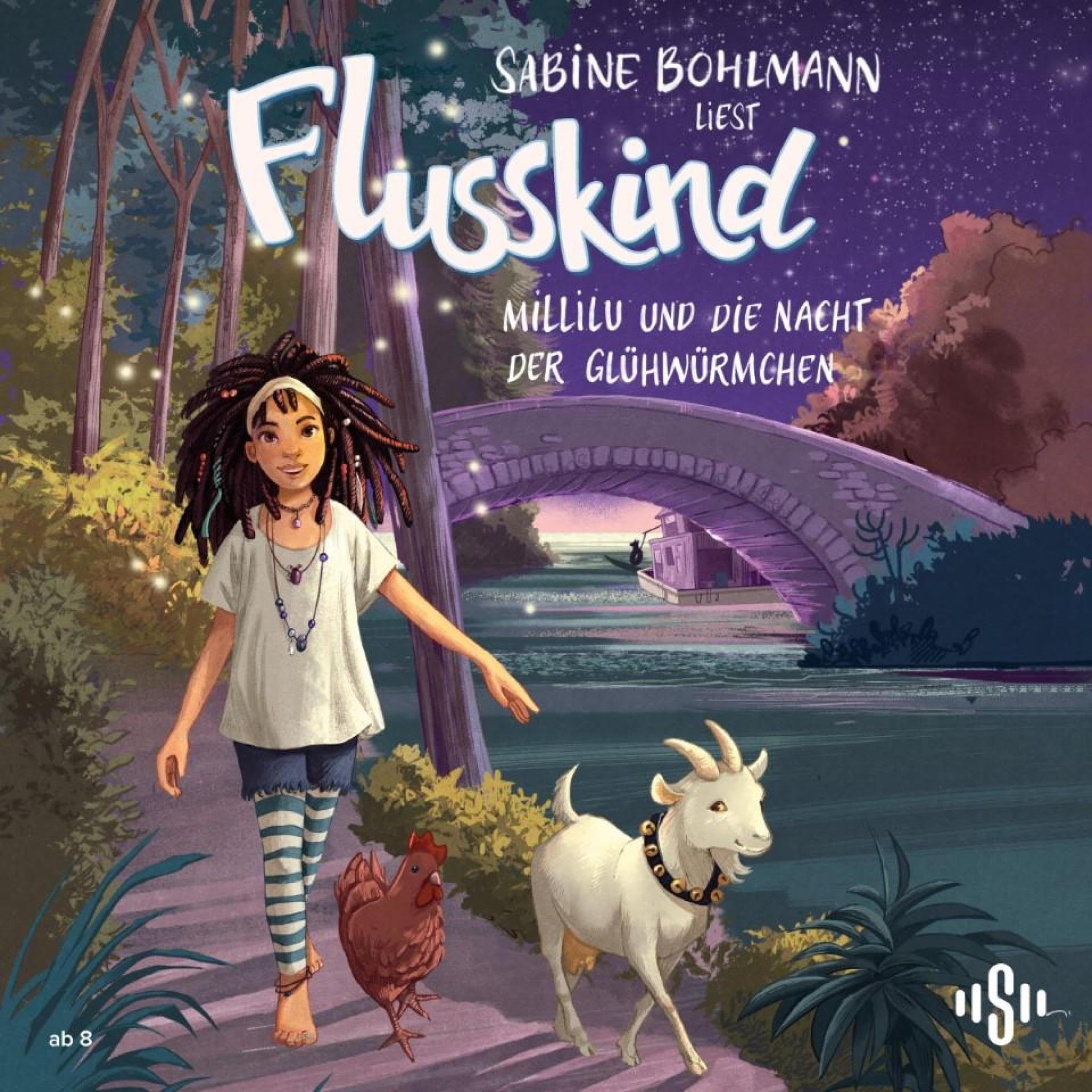 Cover art for Flusskind 5: Millilu und die Nacht der Glühwürmchen