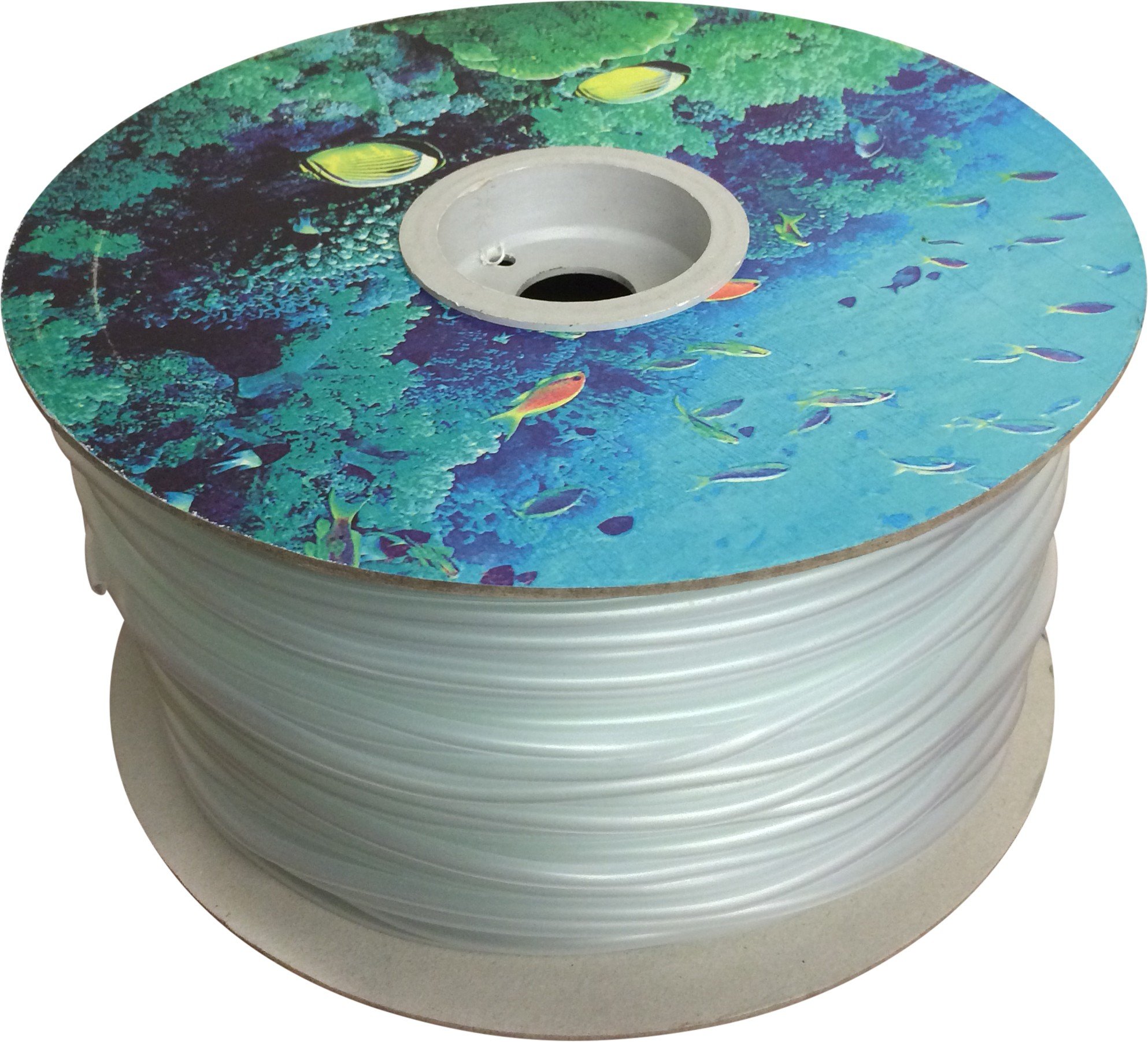Finest-Filters 200m Silicone Air Line Roll for Aquarium Fish Tank Pond Air Pump Tubing (4/6mm)
