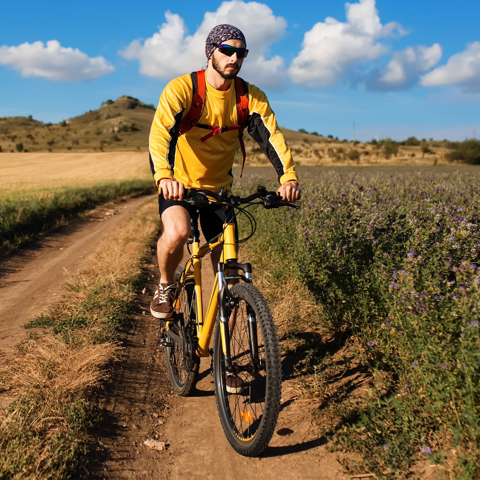 YunSCM 2 neumáticos de nailon 60TPI a prueba de pinchazos de 29 pulgadas, funda de 29 x 2.35, 60-622, compatible con ciudad/carretera/esquí de fondo/bicicleta de montaña, 29 x 2.30, 29 x 2.35, 29 x